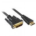 Sharkoon Adapter HDMI -> DVI-D (24+1) black 3,0m