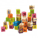 Alphabet blocks and numbers