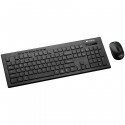 CANYON Multimedia 2.4GHZ wireless combo-set, keyboard 104 keys, slim and brushed finish design, choc