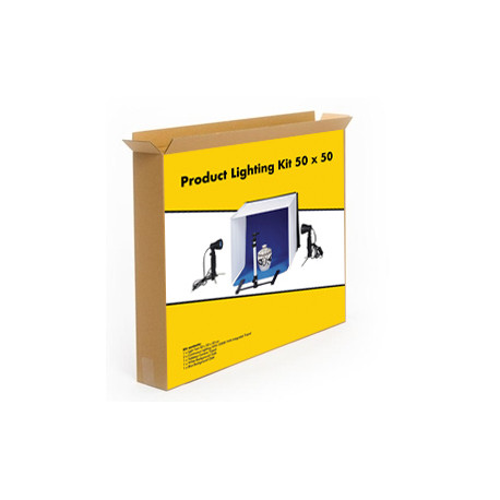 Linkstar Photo Box Kit PBK-50 50x50 cm Foldable + 2x50W lamps