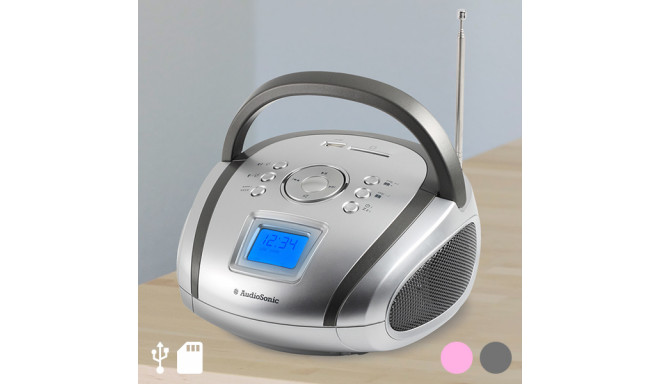Raadio MP3-mängija AudioSonic SD USB  (RD1565 Hall)