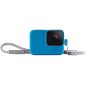 GoPro Sleeve + Lanyard, blue
