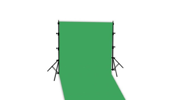 Linkstar Background System + Cloth Chroma Green 2.9 x 5m