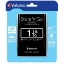 Verbatim väline kõvaketas 1TB Store'n'Go Portable 2,5" USB 2.0/3.0, must