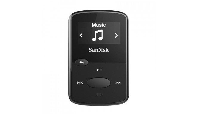 SanDisk mp3-mängija Clip Jam 8GB, must