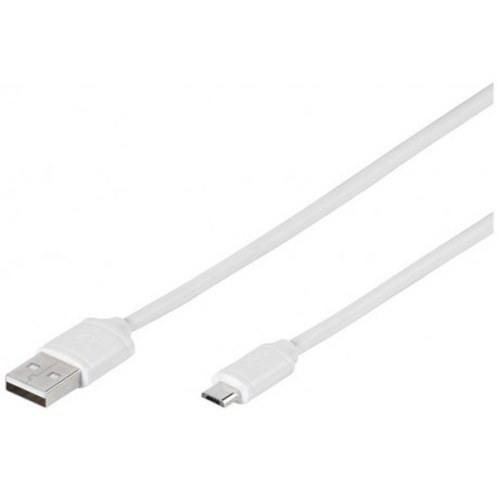 Vivanco kaabel Polybag microUSB 1m (39451)
