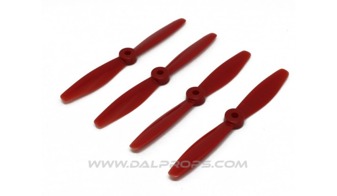 Dal Props 5X4 red (2xCW+2xCCW)