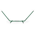 Hammock stand, universal 300-370x90x120-140cm, material: steel, color: green