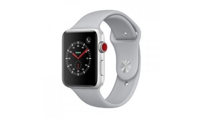 Apple Watch 3 42mm Cell Alu Sport silver - MQKM2ZD/A