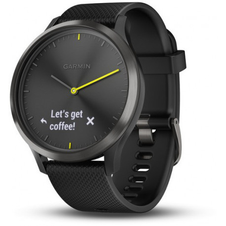 Garmin Vivomove HR Sport L, черный