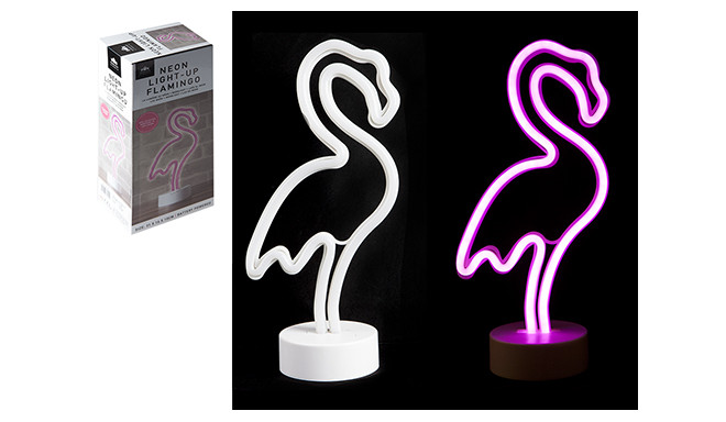 Flamingo neon lamp