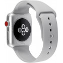 Apple Watch 3 GPS + Cell 42mm Silver Alu Case Fog Sport Band