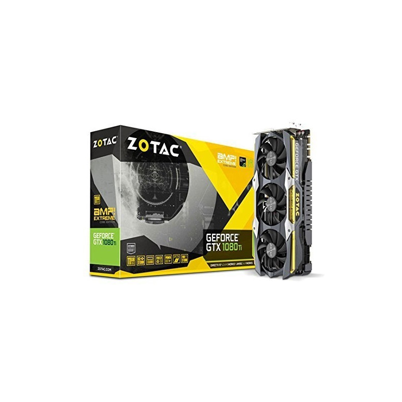 Zotac Graphics Card Geforce Gtx 1080 Ti Amp Extreme Core Edition 11gb Vga Cards Photopoint