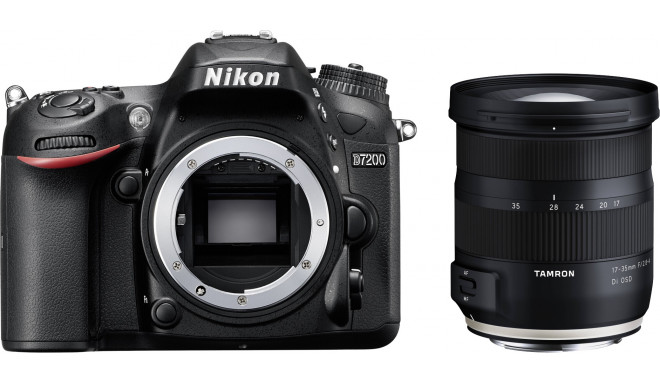 Nikon D7200 + Tamron 17-35 мм OSD