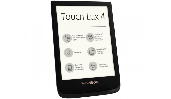 PocketBook e-luger Touch Lux 4, must