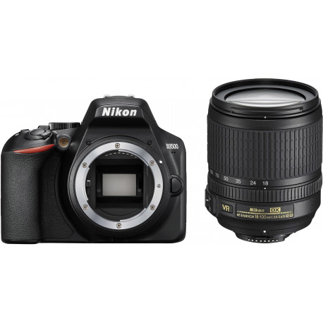 Nikon D3500 + 18-105 мм AF-S VR Kit, черный