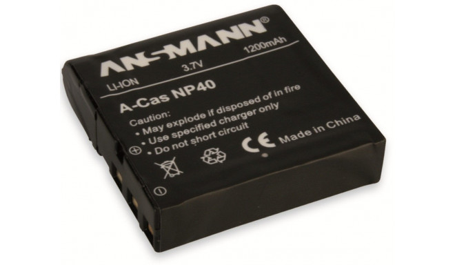 Ansmann A-Cas NP-40 LI 3.7V/ 1200mAh