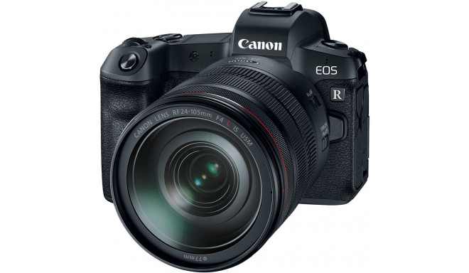 Canon EOS R + adapter EF-EOS-R + RF 24-105mm f/4L IS USM