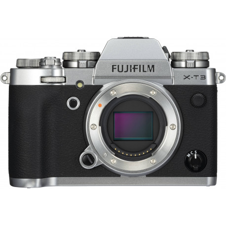 Fujifilm X-T3 korpuss, sudrabots