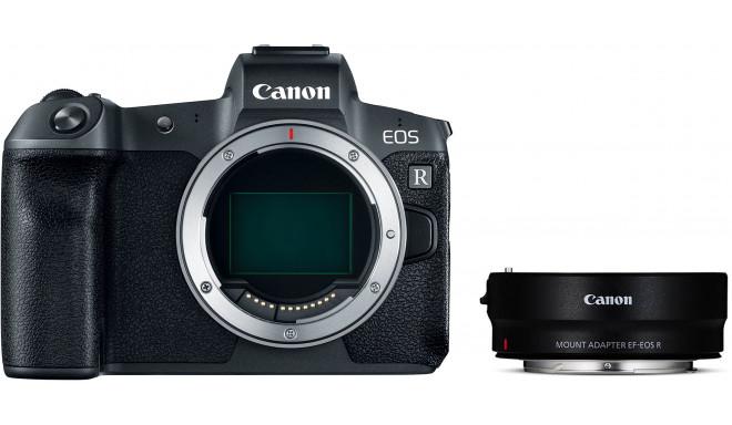 Canon EOS R корпус + адаптер для объектива EF-EOS-R