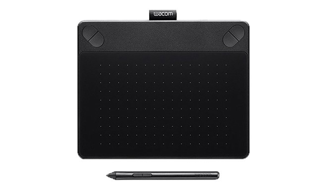 Wacom drawing tablet Intuos Comic Pen & Touch M, black - Drawing ...