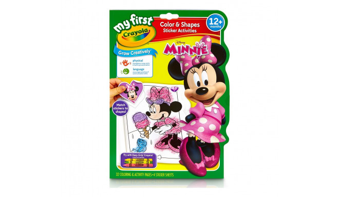 CRAYOLA Minnie-Mouse Color&sticker book (ENGLISH)