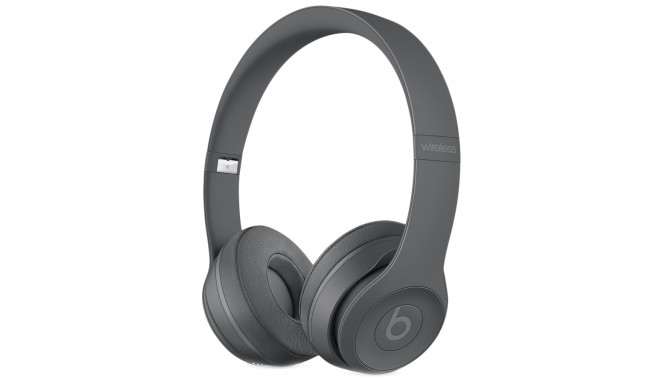 Beats Solo3 Wireless On-Ear Headphones - Neighborhood Collection - Asphalt Gray, model A1796