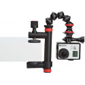 Joby Action Clamp + GorillaPod Arm + GoPro adapter