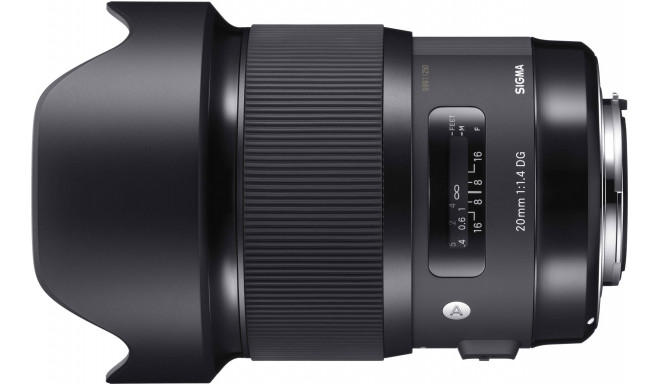 Sigma 20mm f/1.4 DG HSM Art objektiiv Nikonile (avatud pakend)