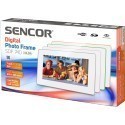 Sencor digitaalne pildiraam SDF 740 OE, valge/oranž
