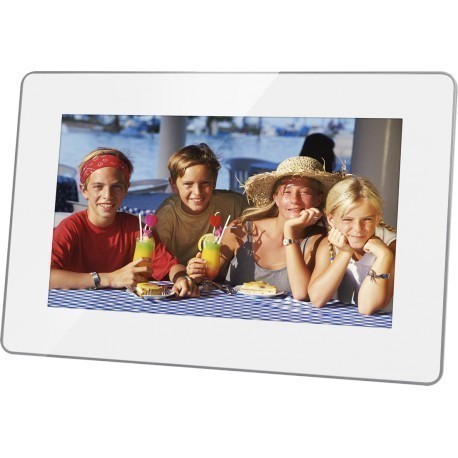 Sencor digital photo frame SDF 740 GY, white/grey