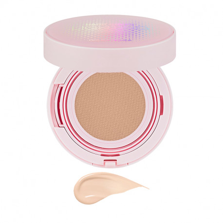 Holika Holika Jumestuskreem Hard Cover Lighting Tension Pact 01 Warm Ivory