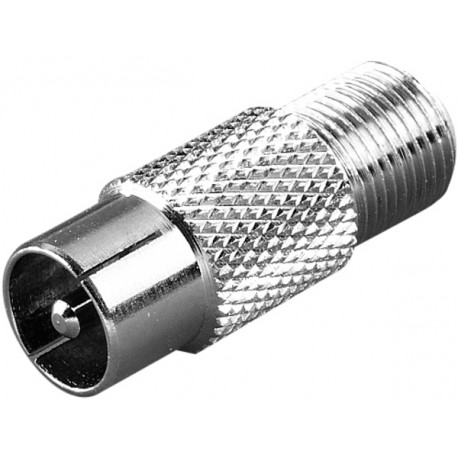 Vivanco адаптер F-socket (43105)