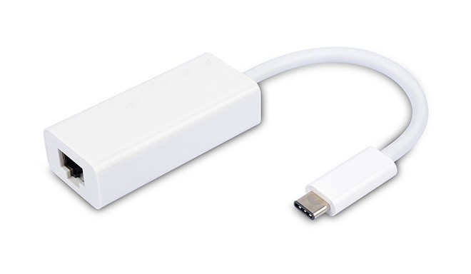 Vivanco адаптер USB-C - LAN, белый (34291)