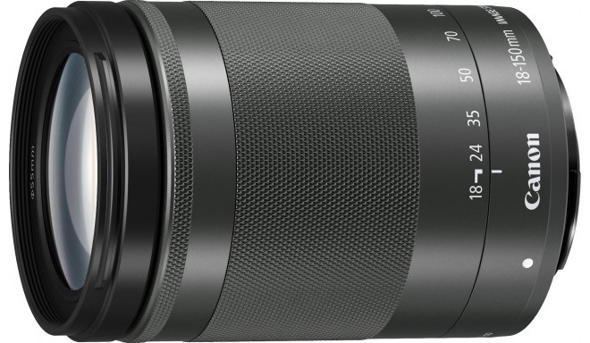 Canon EF-M 18-150mm f/3.5-6.3 IS STM lens, black