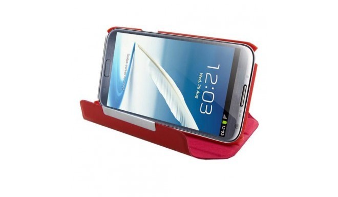 4world kaitseümbris Rotary Samsung Galaxy Note, punane