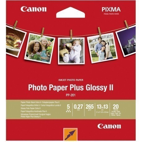 Canon fotopaber PP-201 13x13 läikiv 265g 20 lehte