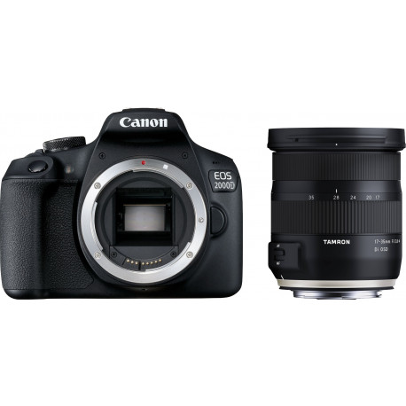 Canon EOS 2000D + Tamron 17-35mm OSD