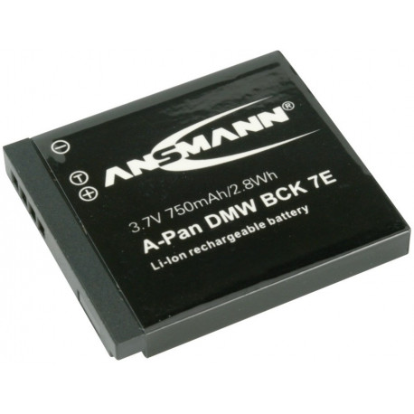 Ansmann aku (Panasonic DMW-BCK7, 750mAh)