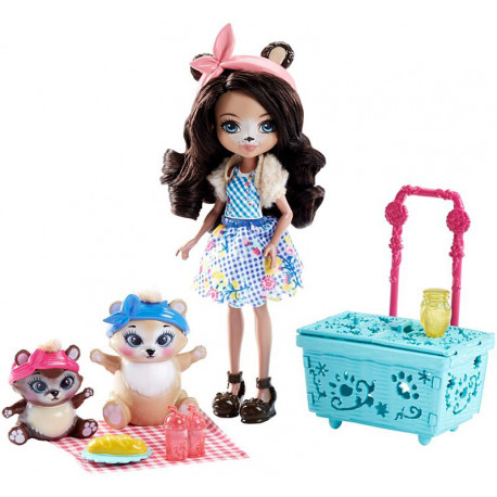 Enchantimals lelles komplekts Paws For A Picnic (FCC64)