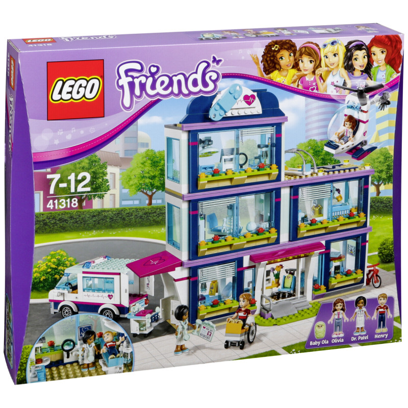 LEGO Friends mänguklotsid Heartlake Hospital (41318) - LEGO - Photopoint