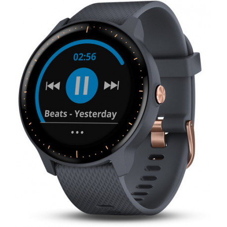 Garmin Vivoactive 3 Music GPS, granite blue/rose gold