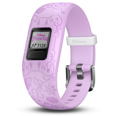 Garmin aktiivsusmonitor Vivofit Jr.2 Disney Princess, lilla reguleeritav