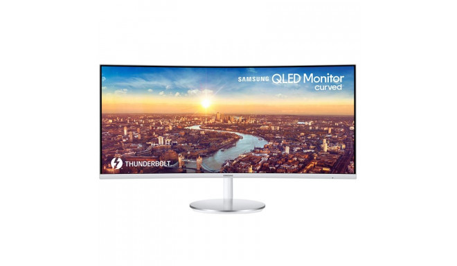 Samsung monitor 34" Curved WQHD UltraWide QLED LC34J791WTUXEN