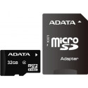 Memory card ADATA  AUSDH32GCL4-RA1 (32 GB; Class 4; Adapter, Memory card)