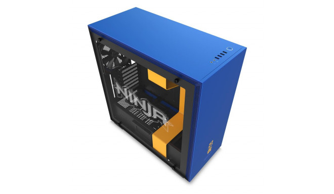 Case|NZXT|H700i Ninja|MidiTower|Not included|ATX|EATX|MicroATX|MiniITX|Colour Blue / Gold|CA-H700W-N
