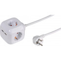 Vivanco harupesa Power Cube 4-Way 2xUSB 2.1A (39612)