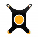 Holder for iPad/iPad2, rotary, black-orange