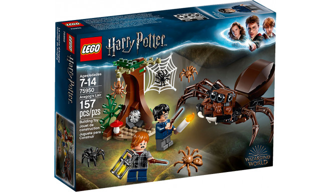 LEGO Harry Potter mänguklotsid Aragogi koobas (75950)