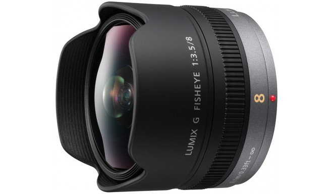 Panasonic Lumix G 8mm f/3.5 Fisheye lens